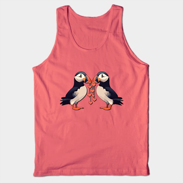 Puffin Lovin' Tank Top by MonarchGraphics